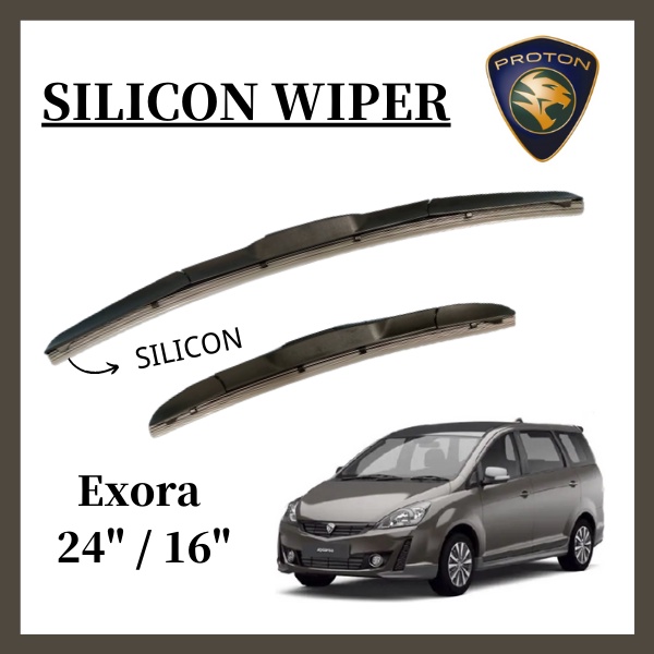 PROTON EXORA Original silicone Wiper Blade (1SET) Shopee Malaysia