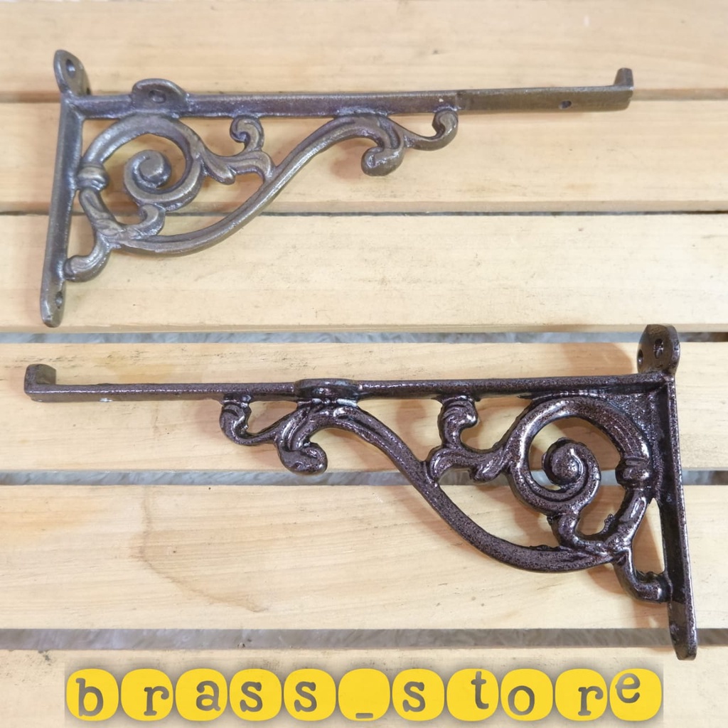 SIKU Wall Shelf Elbow And Aluminum Elbow Board Shelf Support Shopee