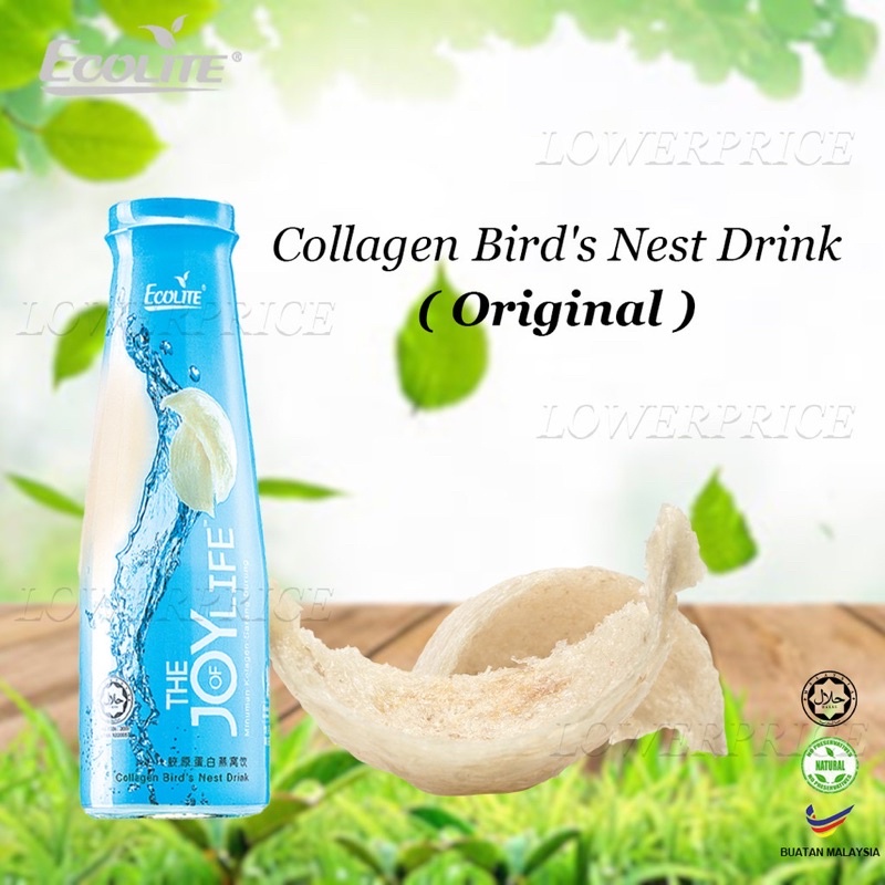 Ecolite Bird Nest Collagen 250ml Air Sarang Burung Ecolite The Joy Life