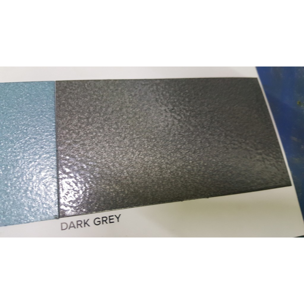 DARK GREY ( 1L ) HAMMERED PAINT ( HEAVY DUTY ) smooth Finish Direct to