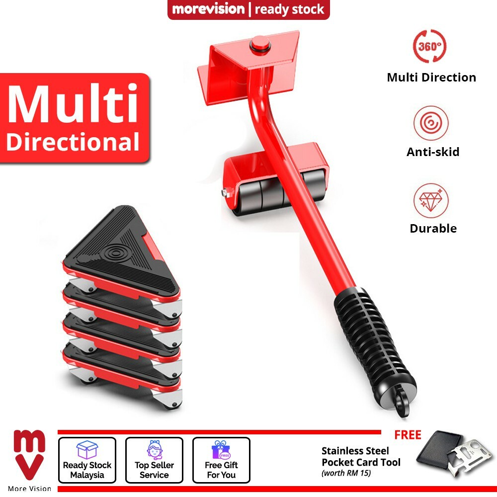 Duty Heavy Lifter Furniture Lifting Easy Slider All Directions Mover