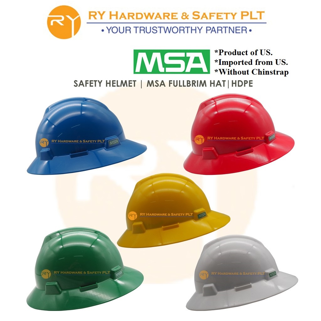 STOCK CLEARANCE ORIGINAL MSA VGARD SAFETY HELMET IMPORTED FROM CHINA