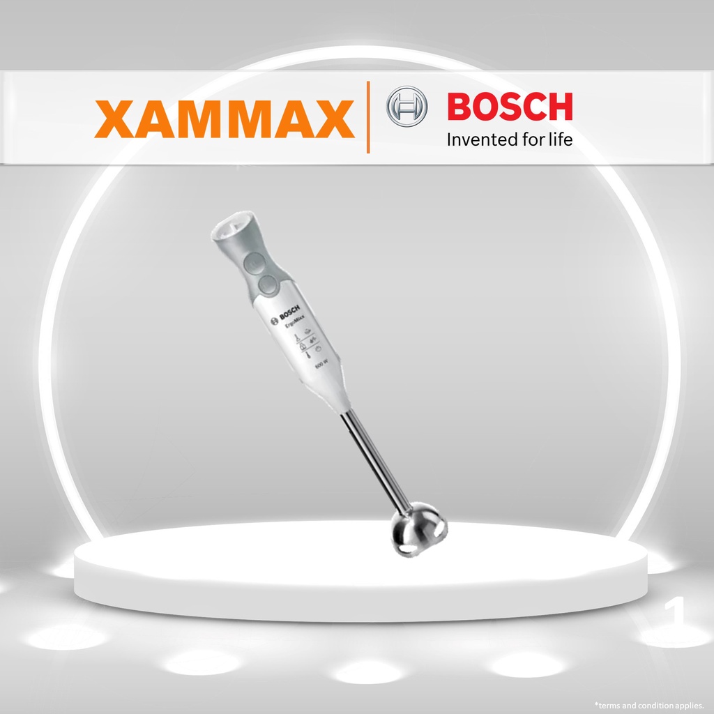 Bosch ErgoMixx MSM66150 600W Hand Blender / Crushing Ice / Stirring