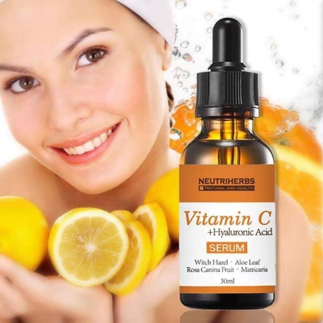 ORIGINAL Neutriherbs Vitamin C with Hyaluronic Acid Serum 30ml Shopee