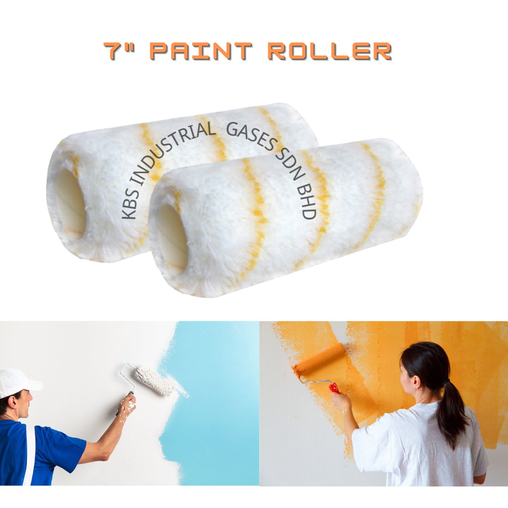 (1Pc) 7" Water Based Paint Roller Refill Shopee Malaysia