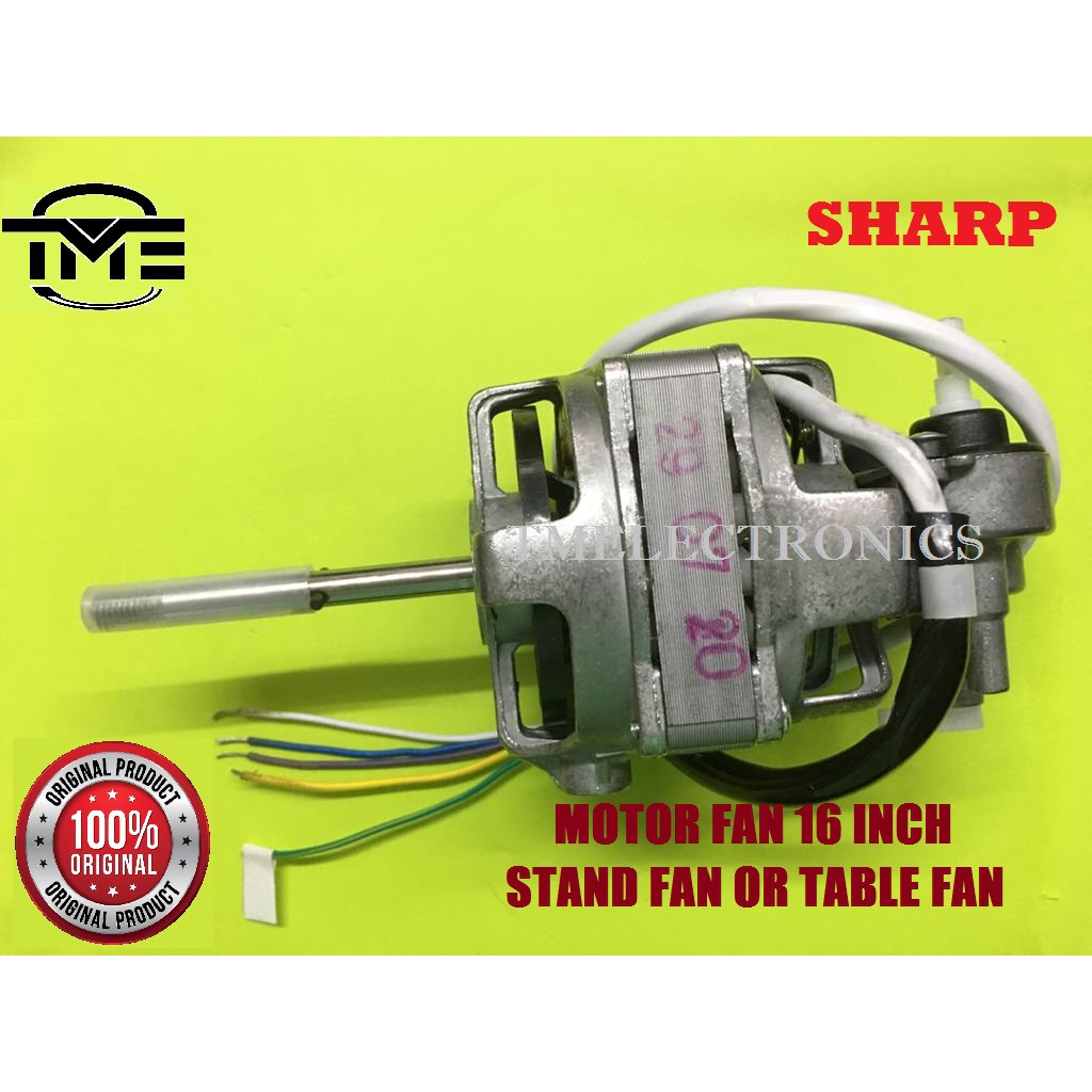16 INCH SHARP TABLE FAN MOTOR / STAND FAN MOTOR Shopee Malaysia