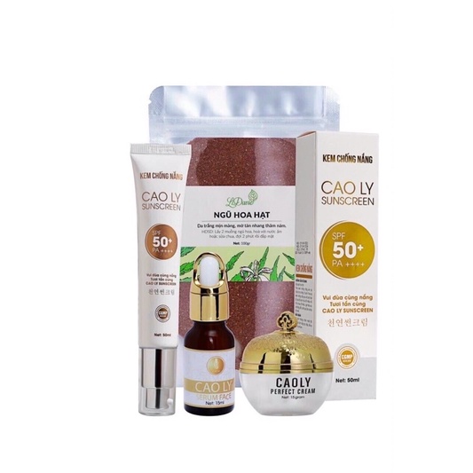 [Genuine] Combo 3sp Cao Ly Melasma Cream + Melasma serum + Sun