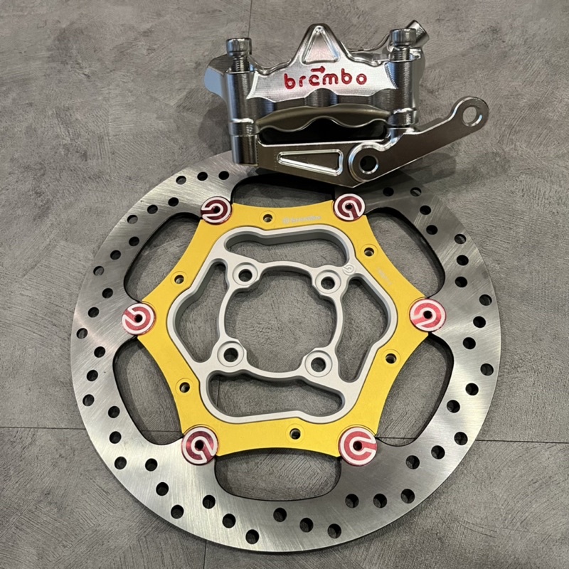 BREMBO GP4 GP4RX FRONT CALIPER BREMBO DISC BRACKET Y15 Y15ZR CALIPER