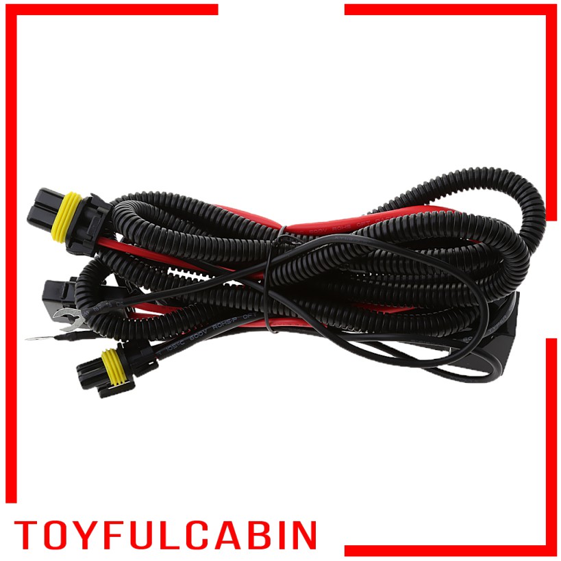 [toyfulcabinMY] H4 9005 9006 HID Conversion Relay Wire Harness Wiring