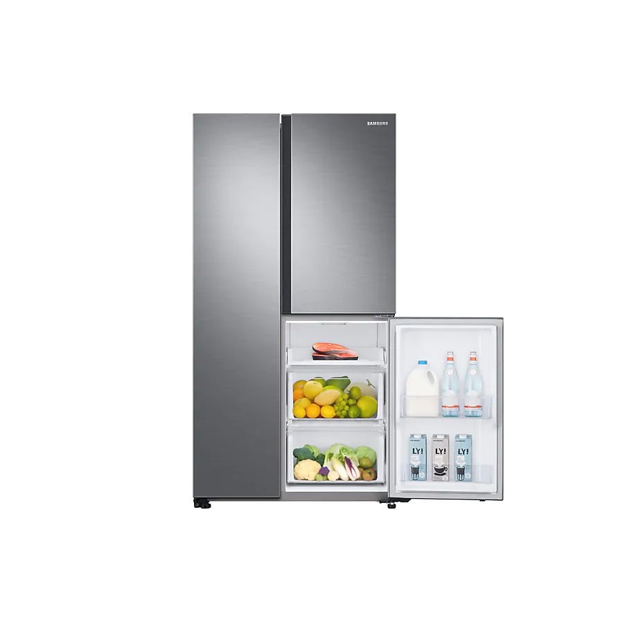 SAMSUNG 670L Side By Side Fridge RS63R5561M9/ME With SpaceMax (Peti