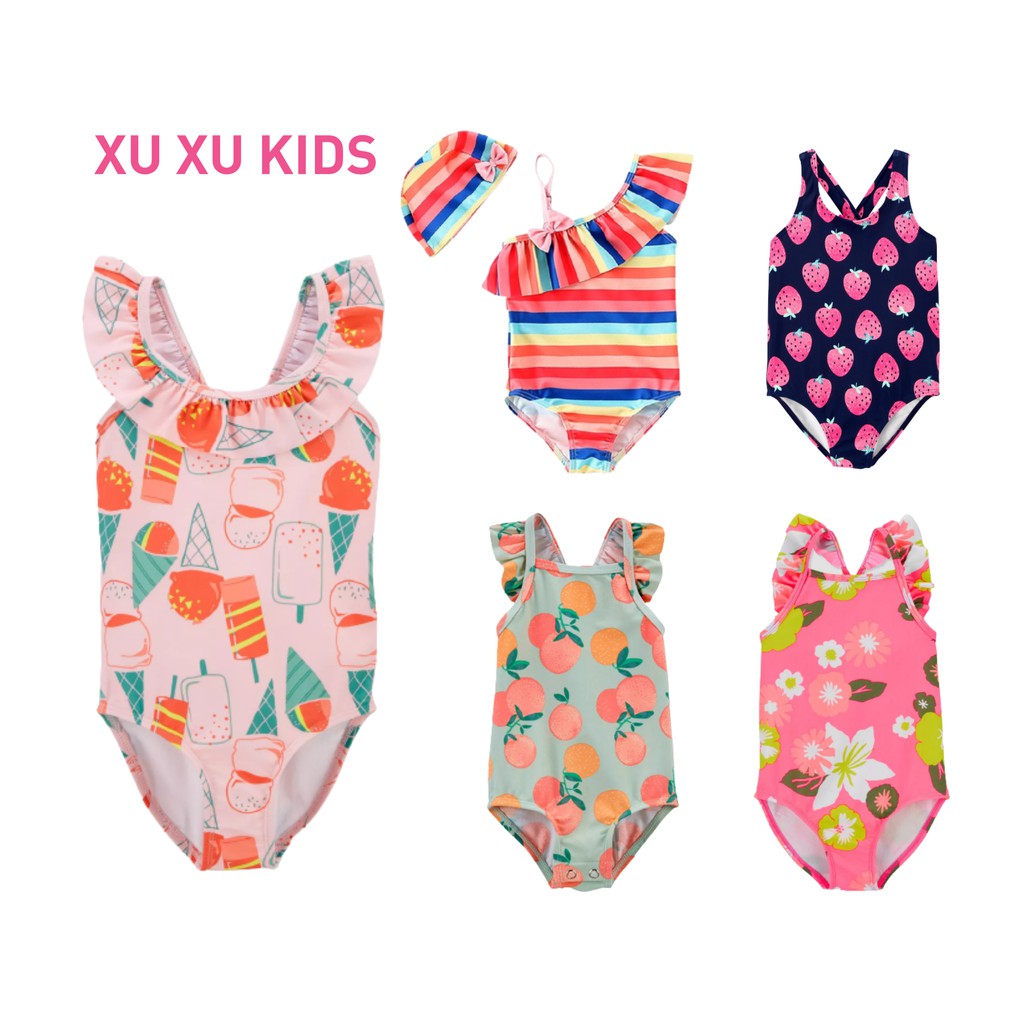 Swimwear For Babies, Girls' Swimwear, Bikinis With Surplus Goods Xu