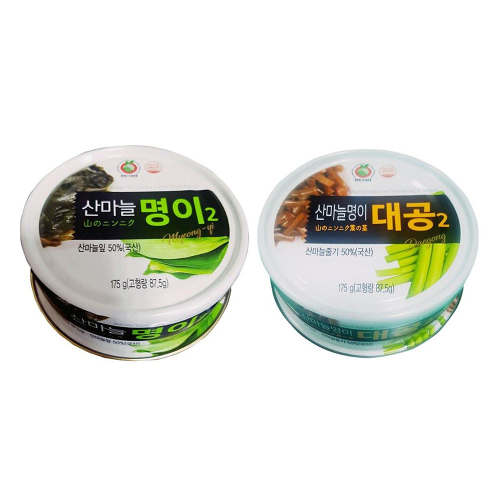 [DOKDO] Korean Ramps Wild Garlic Leaves In Soy Sauce Seasoned Side