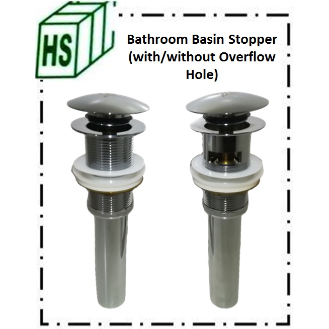 Brass Basin Sink Pop Up Drain Brass Drain Plug Gold Bathroom Sink Pop Up Drain With and Without