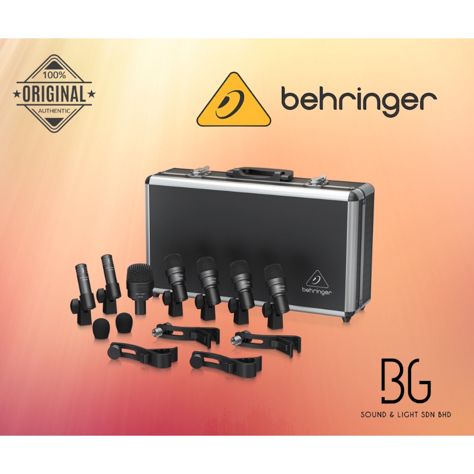 Behringer BC1200 Professional 7piece Drum Microphone Set (BC 1200 / BC