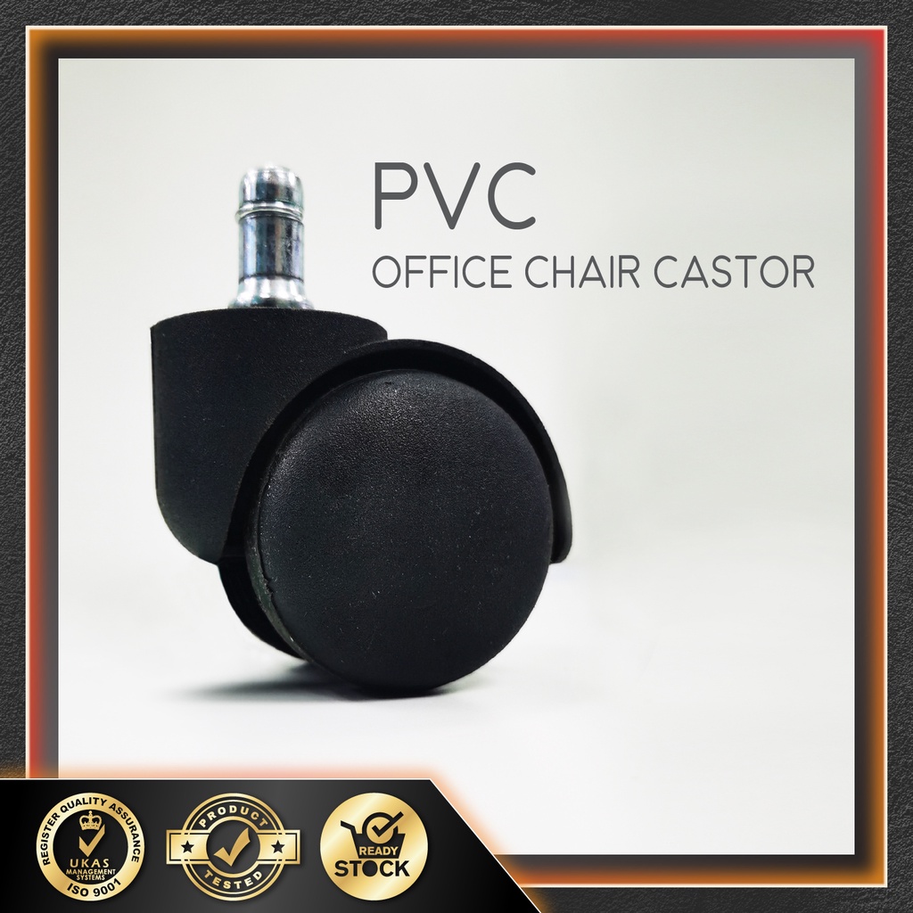 Office Chair Castor / Black Office Chair Castor Wheel / Castor Roller