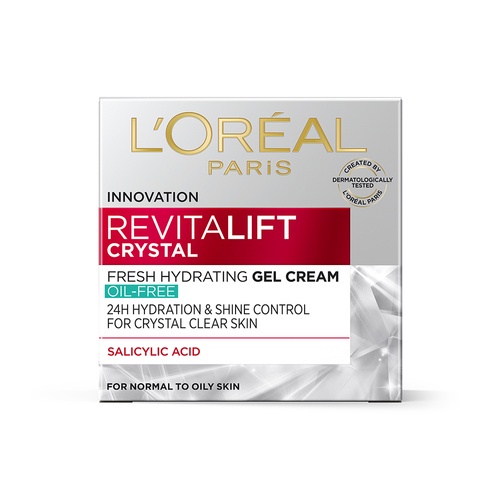 L'oreal Revitalift Crystal Fresh Hydrating Gel Cream 15ml Expire Sep