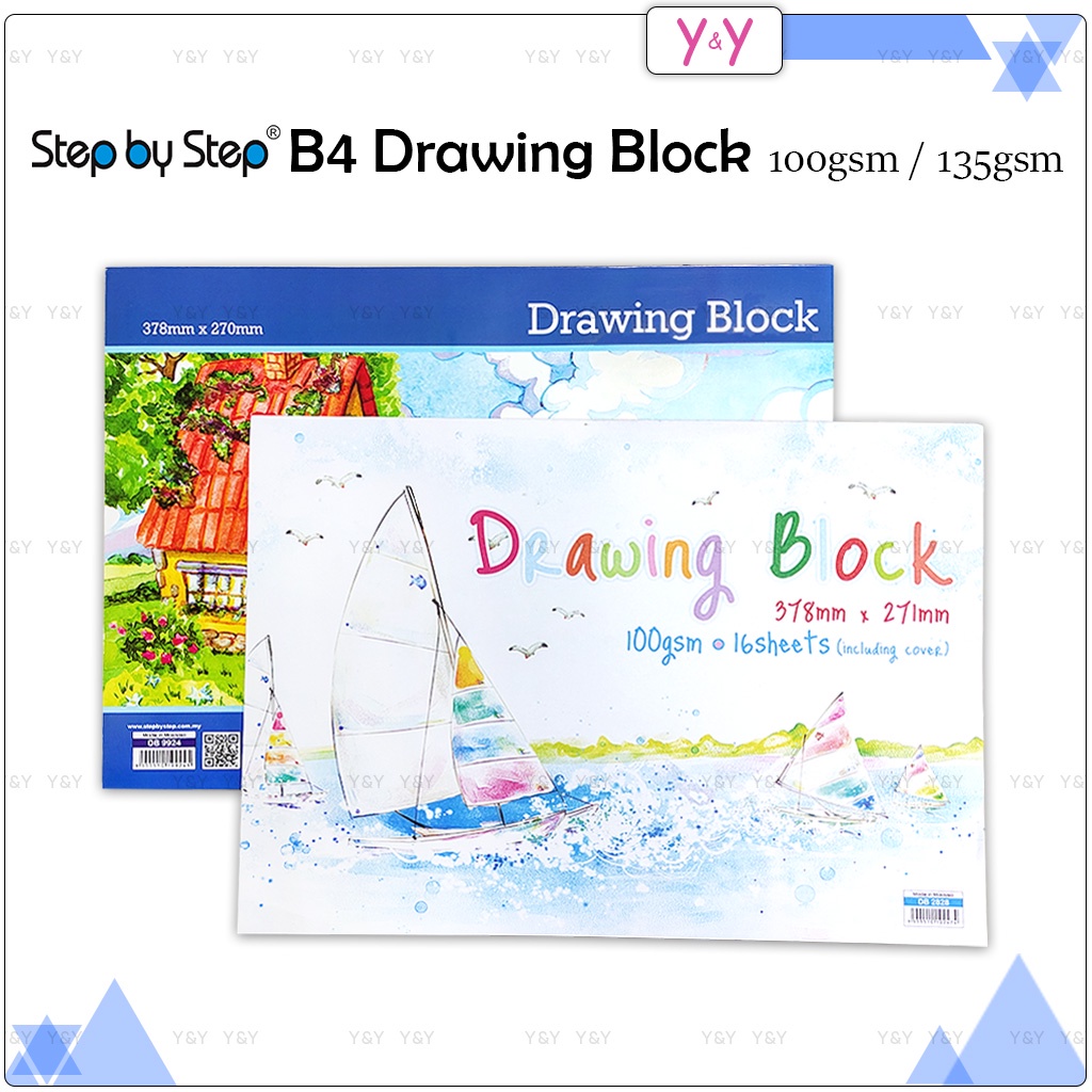 SBS B4 Drawing Block / Drawing Paper / Drawing Book / Art Block