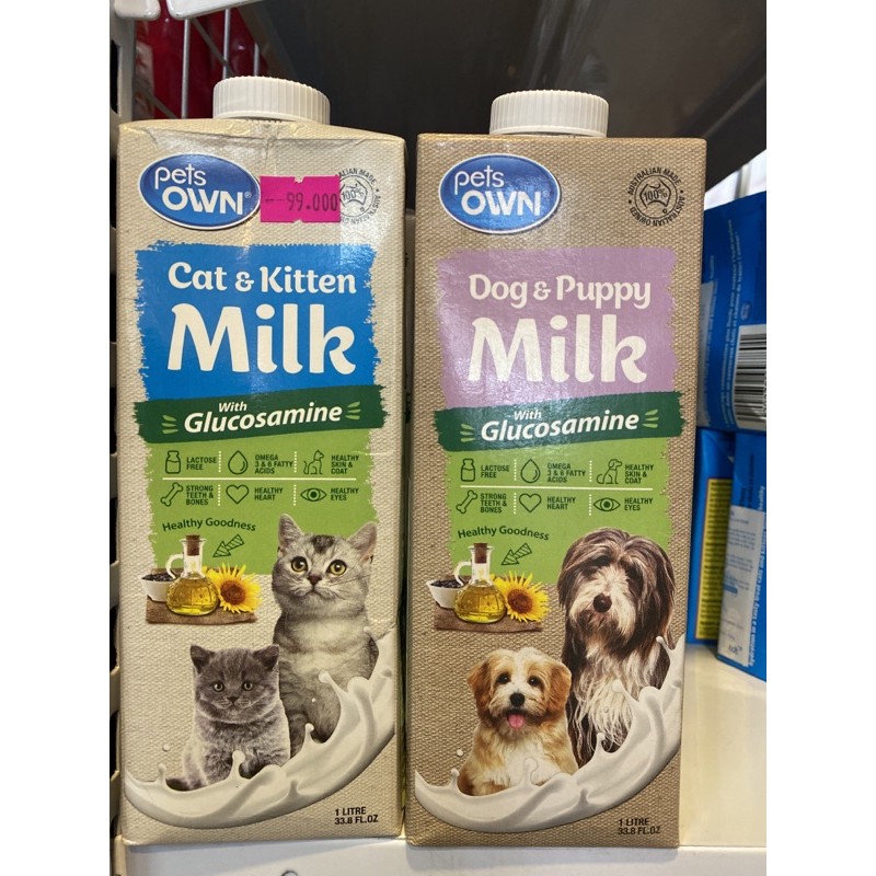 Pet Owns Australian Fresh Milk For Dogs And Cats 1L Shopee Malaysia