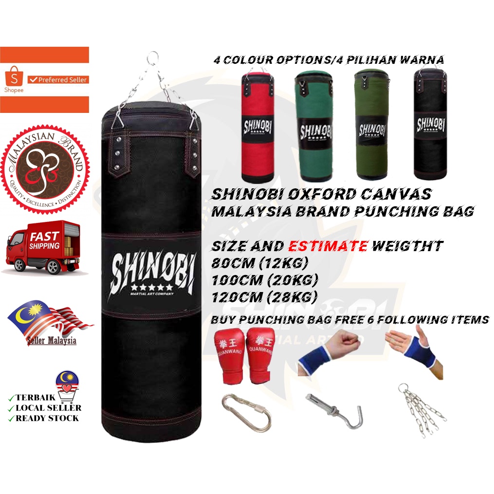 Ready Stock In Malaysia Filled Boxing MMA Muay Thai Taekwondo Punching