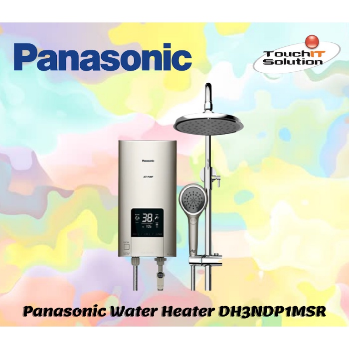Panasonic DH3NDP1MSR Home Shower (Jet Pump) Water Heater DH3NDP1MSR