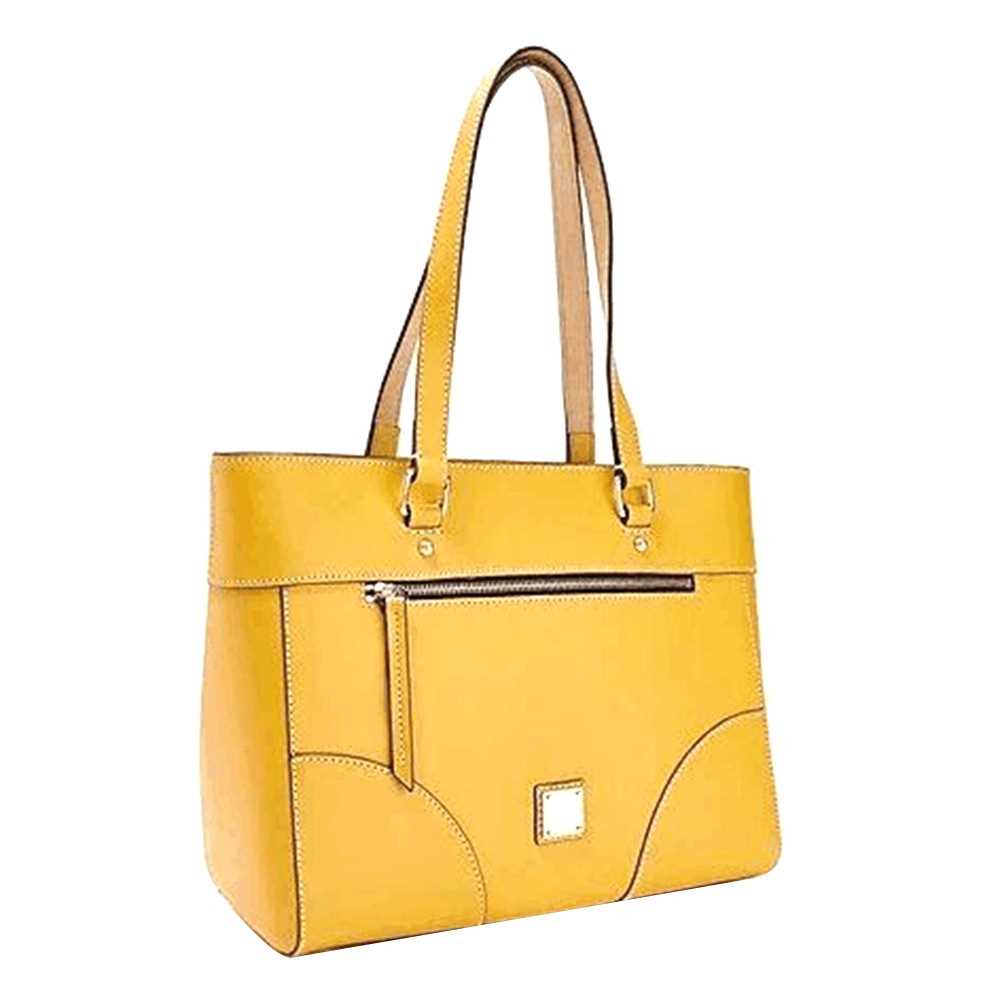 Female Bag Handbag Satchel Bag Large Tote Shoulder Bag for Work (Yellow