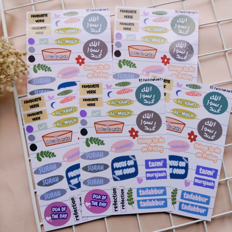 QURAN JOURNALING STICKER (oppsie item) Shopee Malaysia