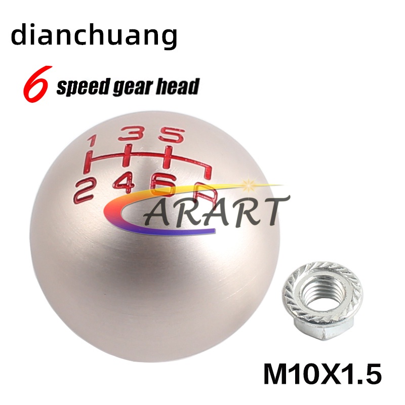 Aluminum 5/6 Speed M10 x 1.5 Thread FD2 JDM Gear Shift Knob For Honda