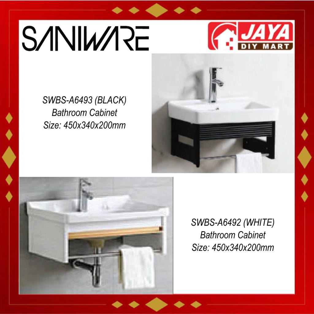 SANIWARE SWBSA6492/SWBSA6493 BATHROOM 450X340X200MM SWBS