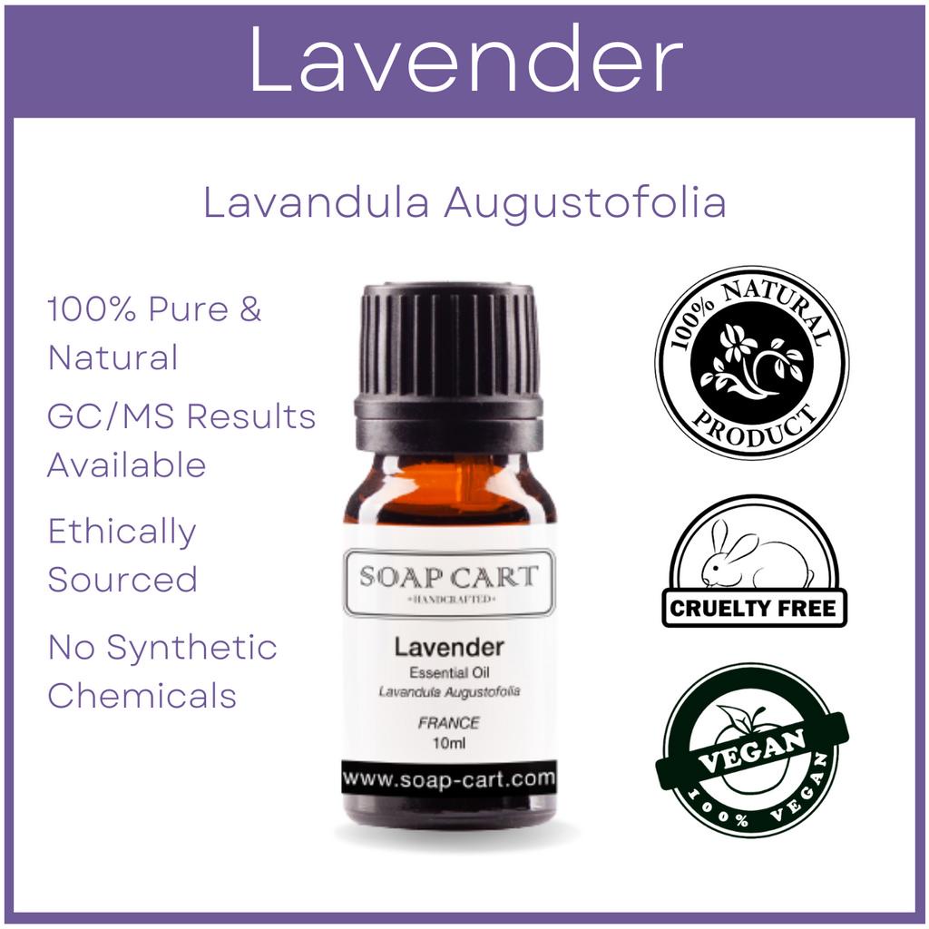 Lavender Essential Oil, Pure, Natural and Undiluted (10ml, 50ml, 100ml