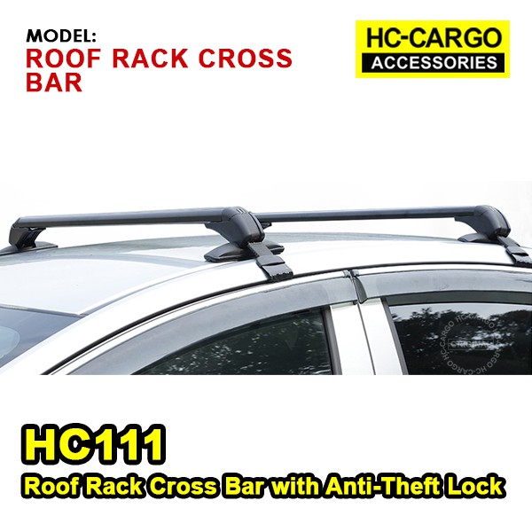 Universal Roof Rack Crossbar with AntiTheft lock Shopee Malaysia