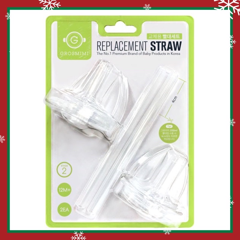 Grosmimi Bottle Replacement Straw Weighted Straw Kit Shopee Malaysia