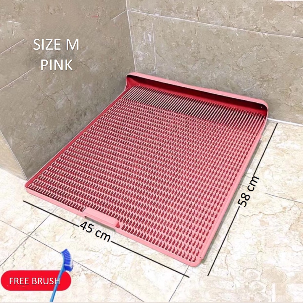 Dog Toilet/Flushable Pet Toilet/Easy Washable Dog Toilet/Pet Urinal Tray/Anti Stepping/Easy