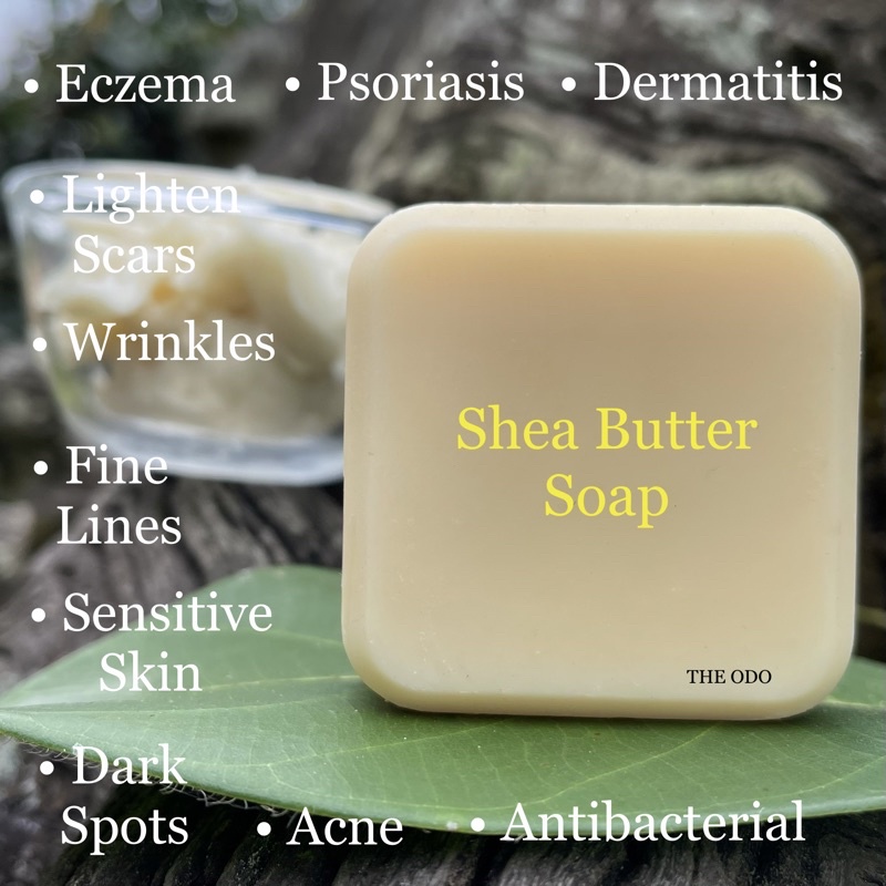 Shea Butter Soap Eczema, Sensitive or Dry Skin handmade organic