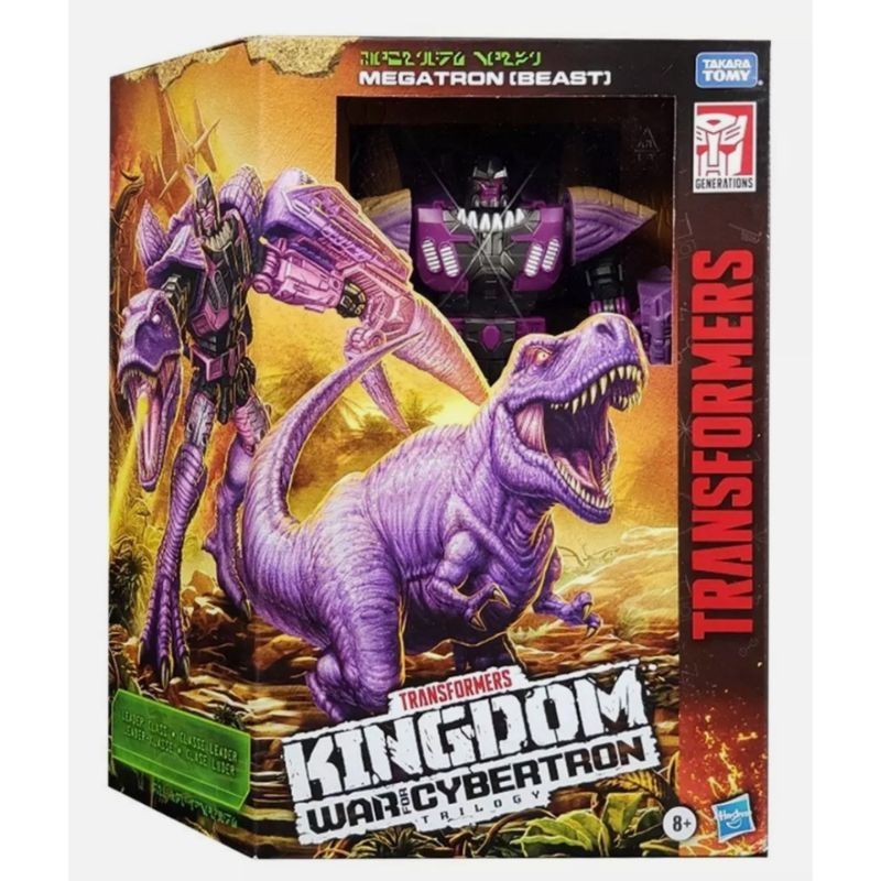 Transformers Generations WFC Kingdom Leader TRex Megatron Shopee