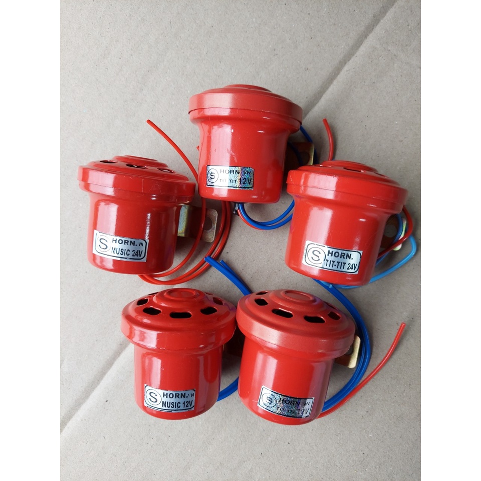 Turn signal horn, reverse horn, loud music horn for 12v, 24v electric