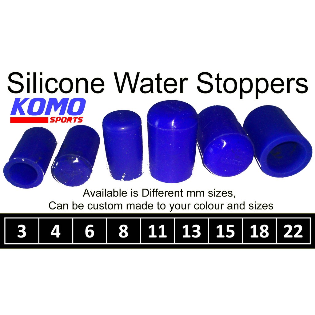 Silicone Water Stopper 3mm 8mm 11mm 18mm 22mm Shopee Malaysia
