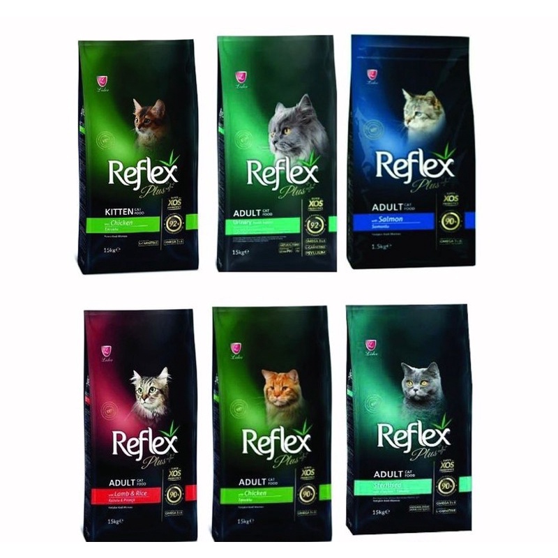 REFLEX PLUS 15KG CAT DRY FOOD（ALL FLAVOUR） Shopee Malaysia