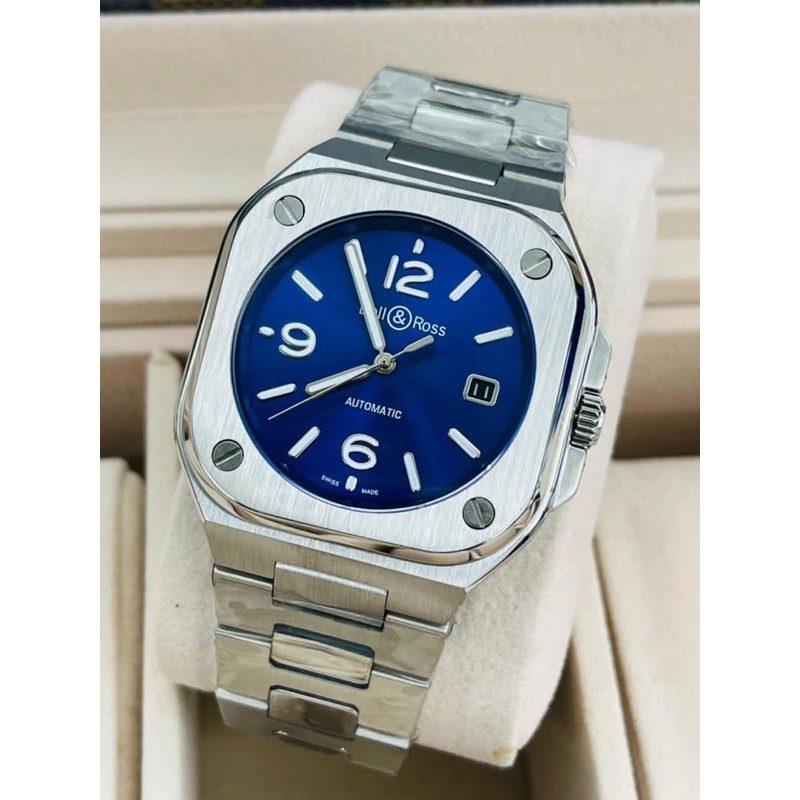 AUTOMATIC! BRANDED WATCH 100 PREMIUM QUALITY BELL&ROSS WITH BAG BOX