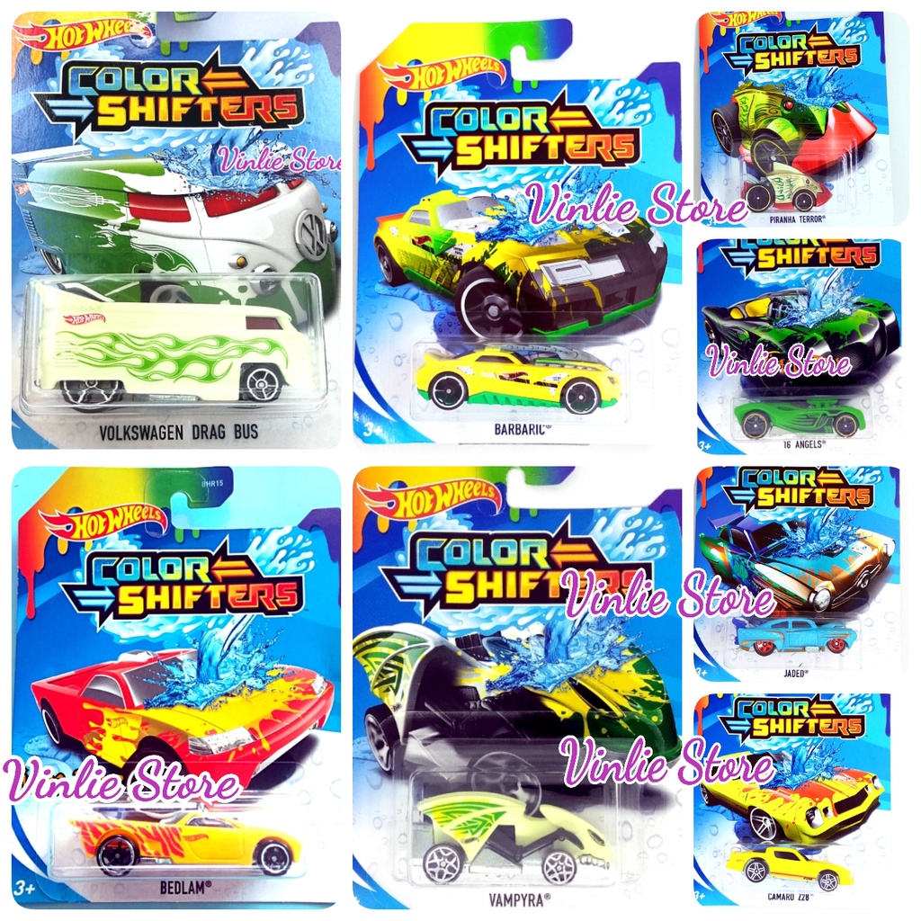 Hot WHEELS COLOR SHIFTERS HOT WHEELS COLOR SHIFTERS Jaded Vampira