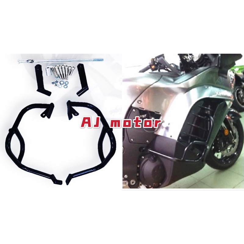 KAWASAKI GTR1400 ENGINE GUARD CRASH BAR GTR 1400 SIDE TEPI BODYGUARD