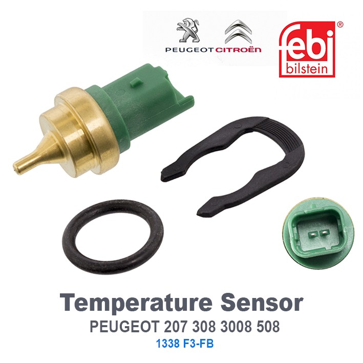 Febi bilstein [1338f3FB] Temperature sensor PEUGEOT 207 308 3008 508