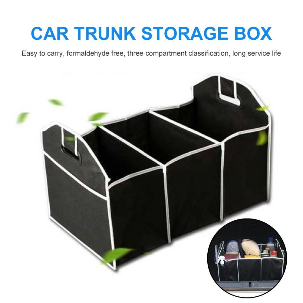 Trunk Organizer MultiPocket Large Capacity Premium Foldable Trunk Storage Bag Car Accessories