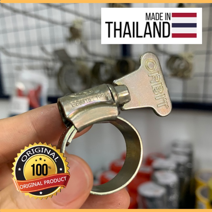 [Xhome] Made in Thailand, ORBIT Garden Hose Clip, Easy Hand Twist