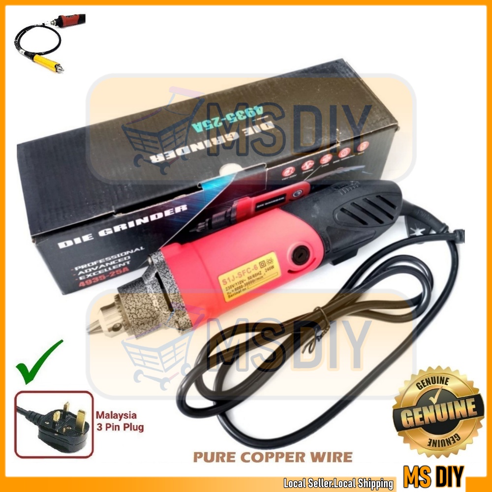 06mm Electric Die Grinder Electric Drill Grinder Handpiece Polishing