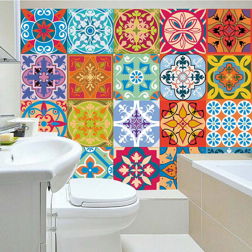 Fashion National Style wallpaper selfadhesive PVC Waterproof wall