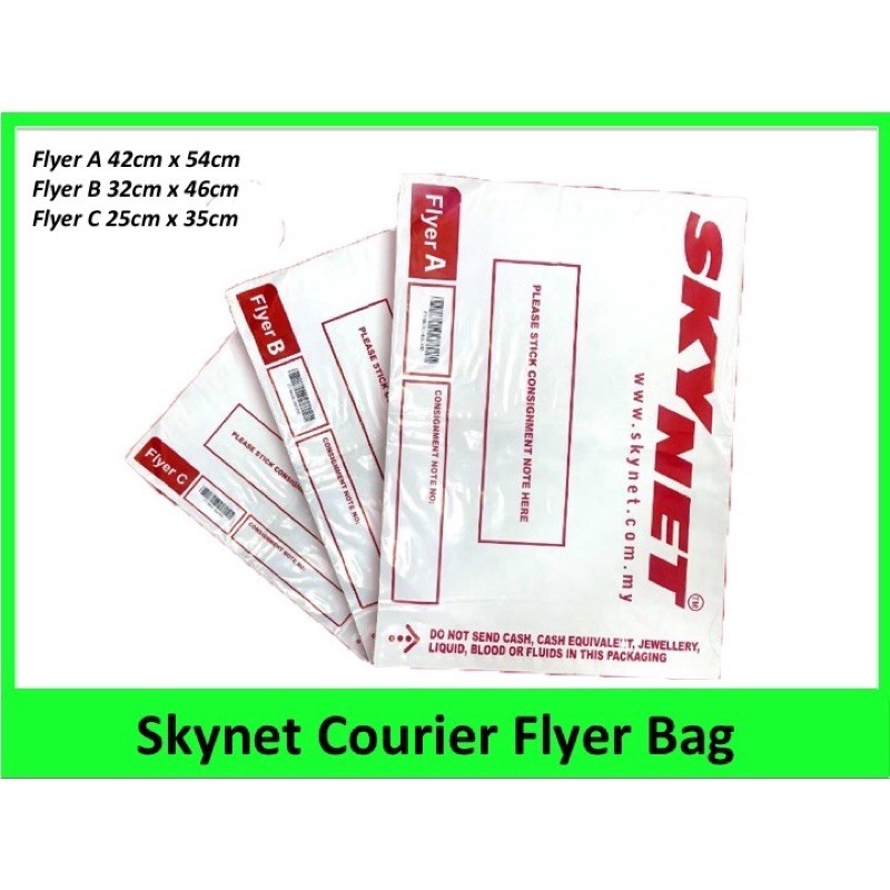 Flyer A Flyer B With Pocket Courier Bag (Size 420mm x 540mm