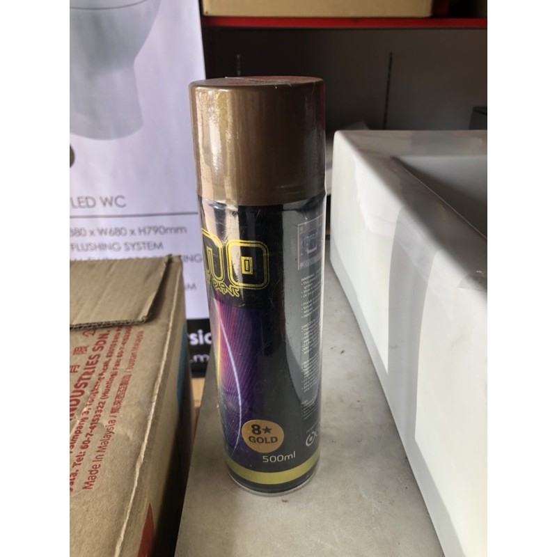 Spray paint 500 ml gold colour Shopee Malaysia