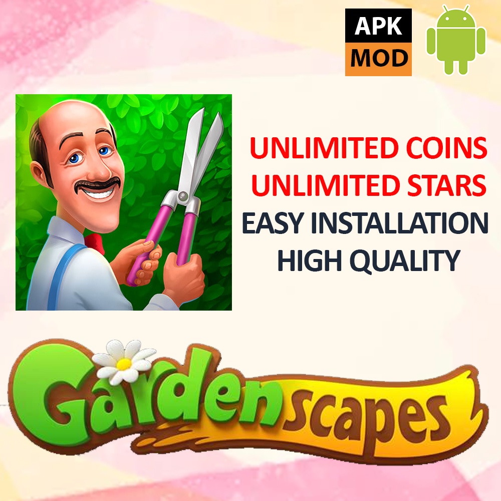 [𝑨𝑵𝑫𝑹𝑶𝑰𝑫] Gardenscapes MOD APK [𝑼𝒏𝒍𝒊𝒎𝒊𝒕𝒆𝒅 𝑪𝒐𝒊𝒏𝒔, 𝑺𝒕𝒂𝒓𝒔] 🔥 Latest 🔥