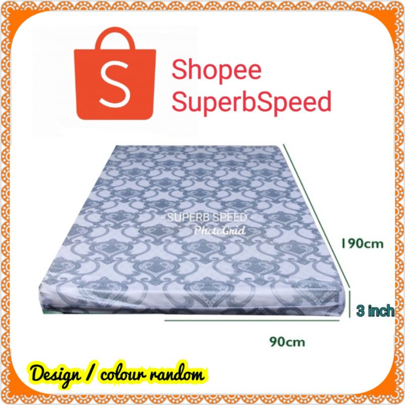 TAK KEMPIS Tilam bujang /Tilam Single Mattress High Density Foam Latex
