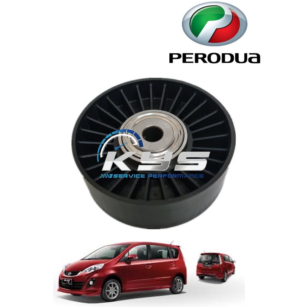 FAN BELT TENSIONER PULLEY IDLER BEARING (plastic/fibre/fiber) or V